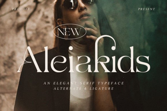 Aleiakids Font: Elegant Serif for Web Design