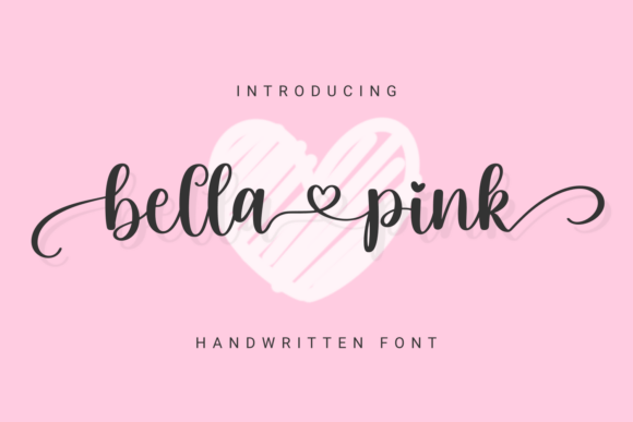 Bellapink: A Romantic Typeface for Polished Branding
