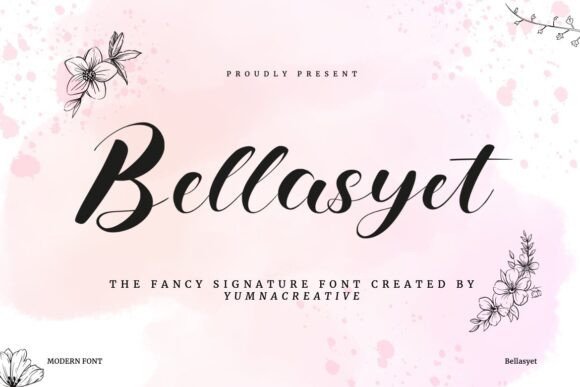 Bellasyet Font Review: Elevating Web Headers with Style