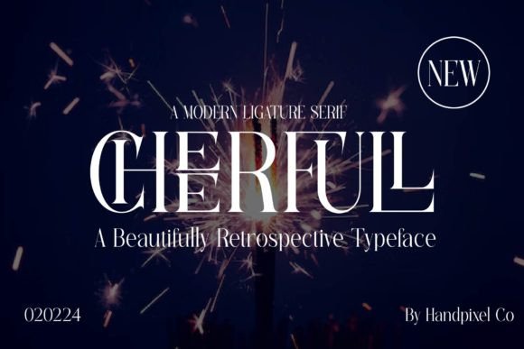 Cheerfull: The Elegant Serif Font for Handmade Brands