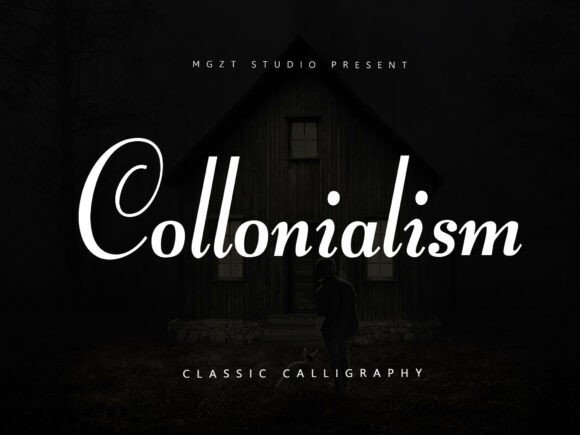 Collonialism Typeface: A Regal Font for Modern Branding