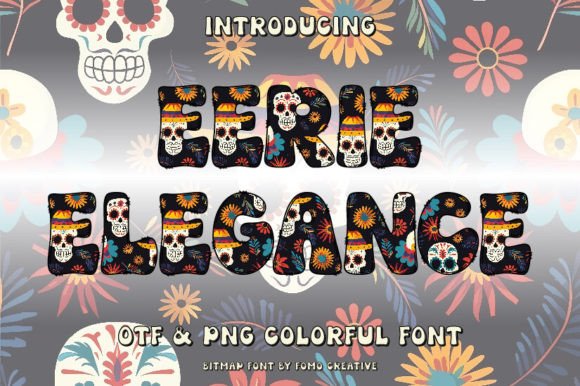 Eerie Elegance: The Color Font That Elevates Campaign Visuals