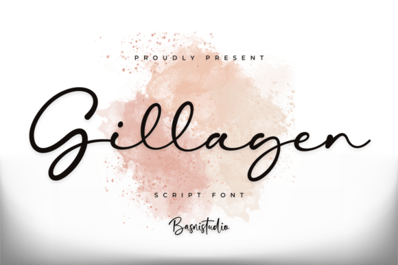 Gillagen: The Script Font That Elevates Campaign Design