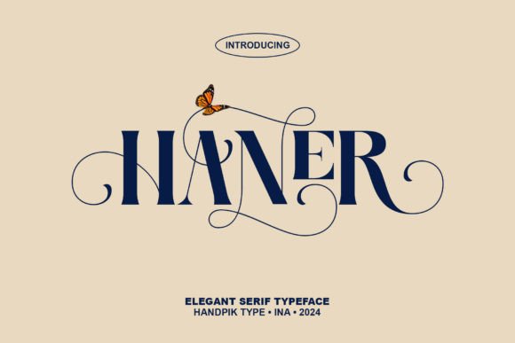 Haner: A Serif Font for Professional Branding