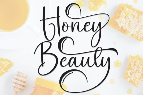 Honey Beauty: A Script Font for Authentic Branding