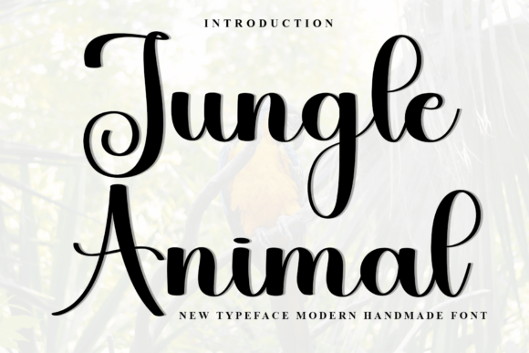 Jungle Animal: A Handwritten Typeface for Modern Web Design