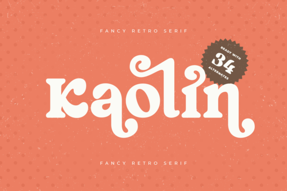 Kaolin: A Serif Font for Elegant Campaigns