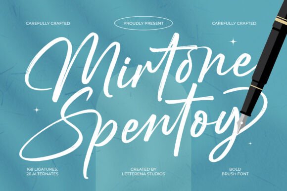 Mirtone Spentoy: The Perfect Handwritten Font for Crafters