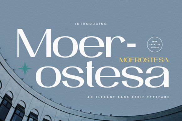 Moerostesa: A Font for Polished Branding