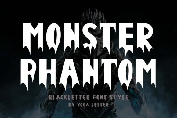 Monster Phantom Font Review for Bold Campaigns