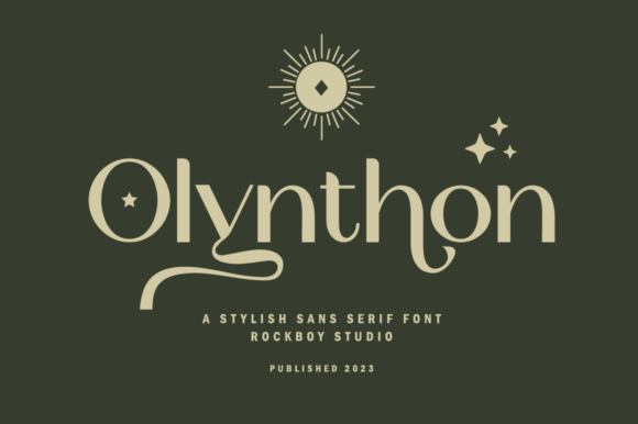 Olynthon: Elegant Sans Serif Font