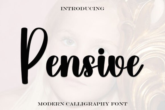 Pensive: A Handwritten Typeface for Modern Web Design