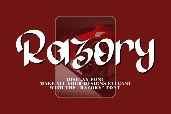 Razory: The Blackletter Font That Elevates Your Brand