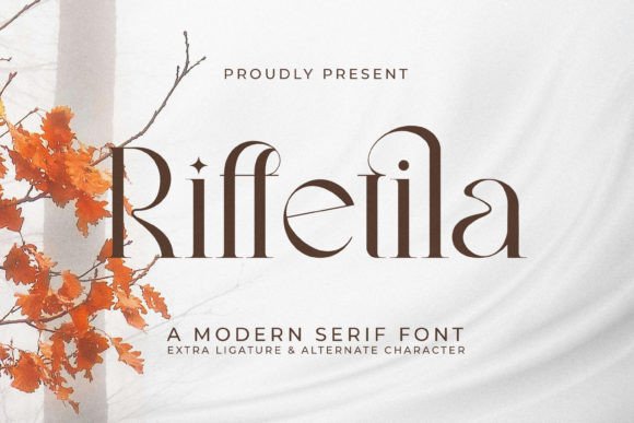 Riffetila: A Stylish Serif for Business Branding
