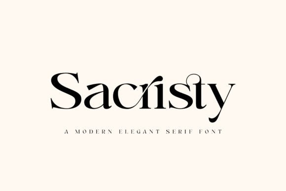 Sacristy Font: Elevate Your Campaigns with Elegant Serif Typography