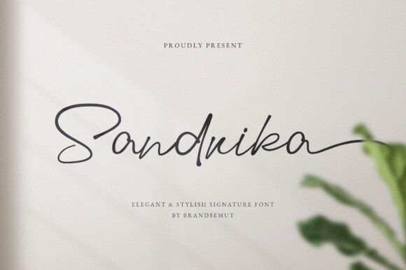 Sandrika: A Handwritten Typeface for Modern Editorial Design