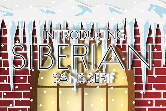 Siberian: The Modern Sans Serif Typeface for Bold Marketing