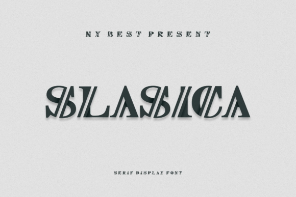 Slasica: A Refined Serif Typeface for Editorial Design