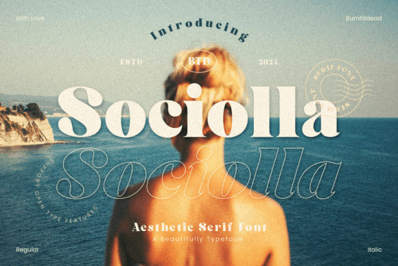 Sociolla: A Serif Font for Elegant Campaigns