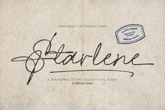 Starlene: The Signature Font That Elevates Brand Identity