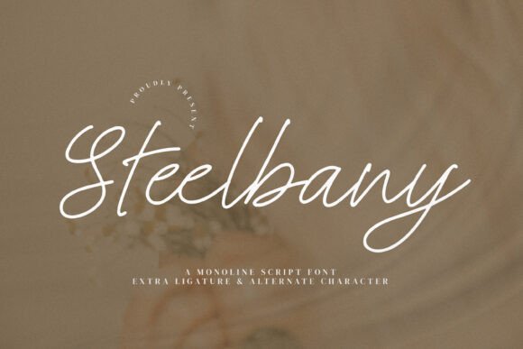 Steelbany: The Script Font That Elevates Your Brand Identity