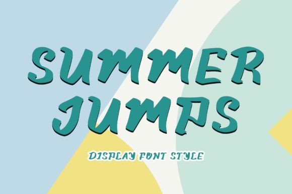 Summer Jumps Font for Creative Projects