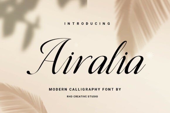 Upgrade Your Brand Identity with the Airalia Typeface