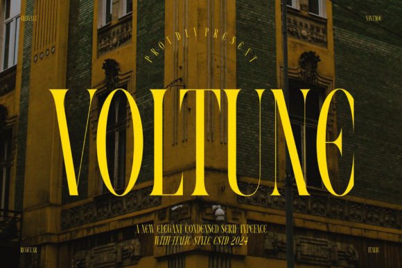 Voltune: The Elegant Serif Typeface for Scroll-Stopping Marketing